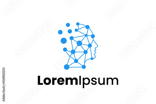 Head People Network Vector Logo Premium 