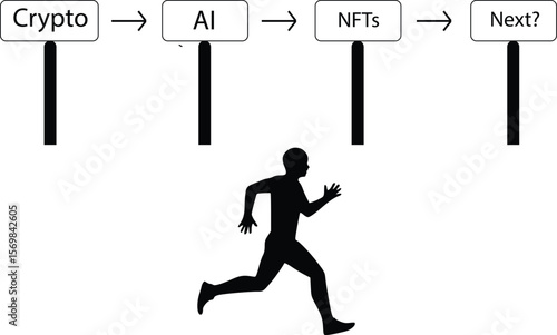 Trend Follower Silhouette - Bandwagon Jumper