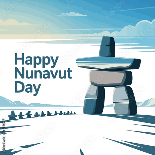 Happy Nunavut Day, Honoring the Indigenous Culture and Natural Beauty of Canada’s Northern Territory