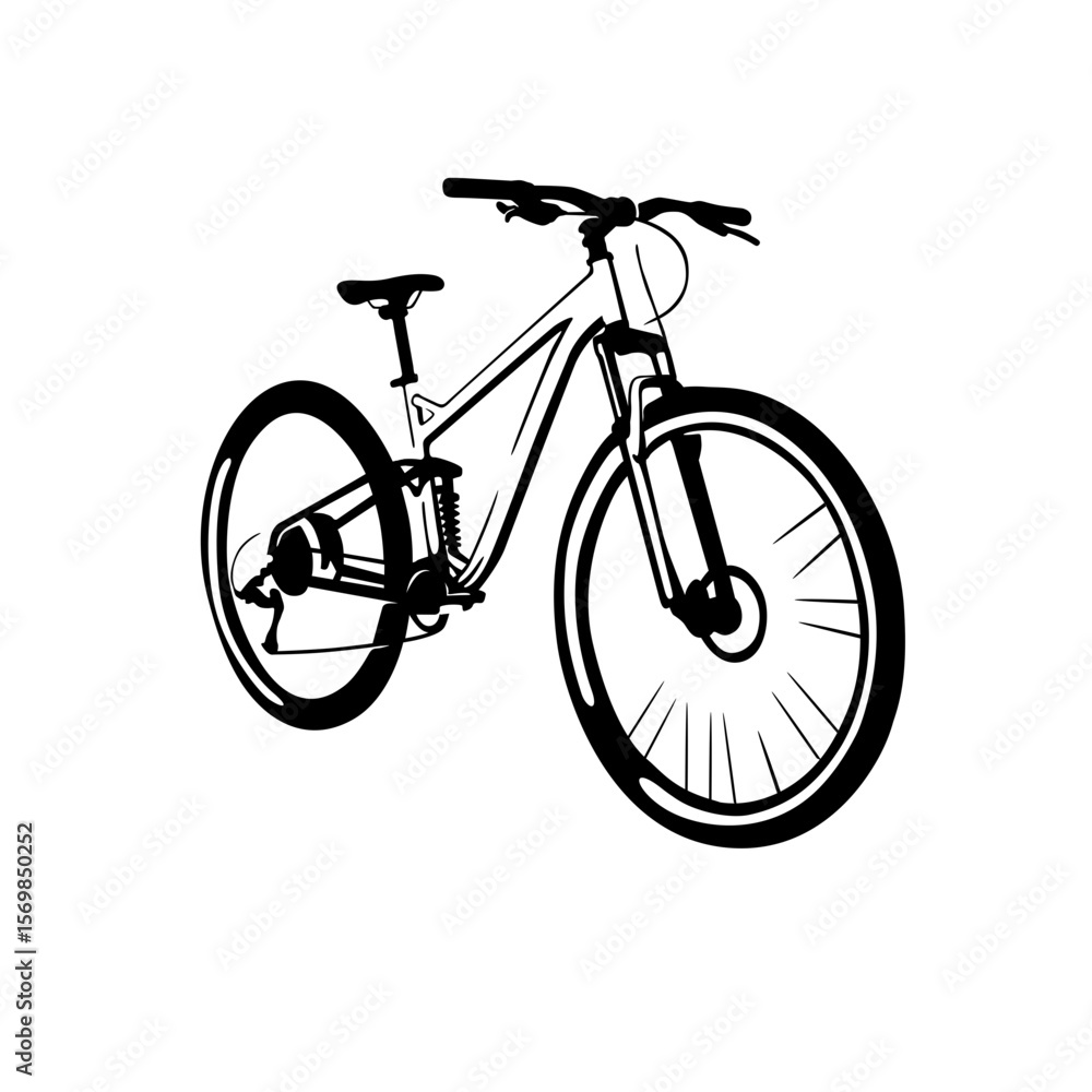 Fototapeta premium bicycle logo