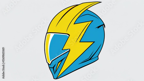  Collection of Fire and Lightning Themed Helmets and Figures