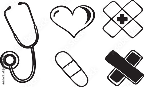 Adobe Illustrator Artwork medical-icon-all.eps