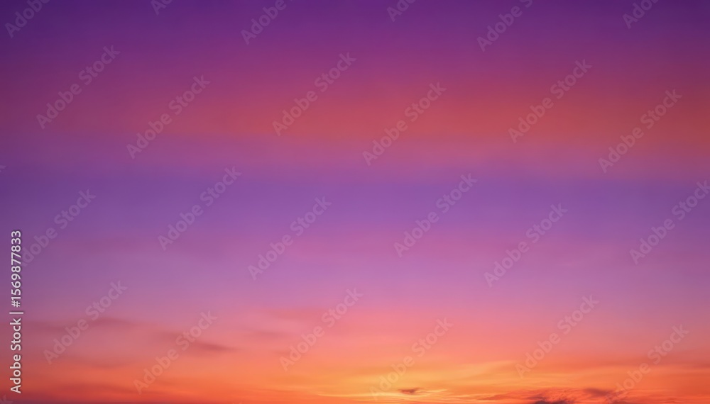 Fototapeta premium Blurred sunset hues, vibrant orange and purple gradient , orange, cool