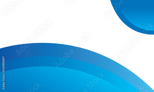 Blue abstract background with dynamic waves and light, ideal for modern design, business, or water-themed illustrations