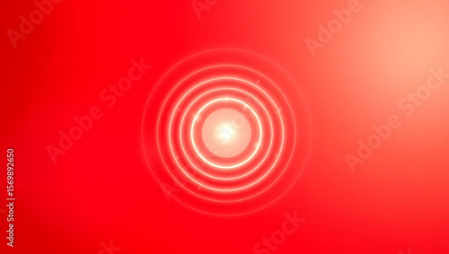 Radiant Energy Emission: A vibrant display of light, with concentric circles emanating from a central point, symbolizing energy and potential, all bathed in a dynamic glow.