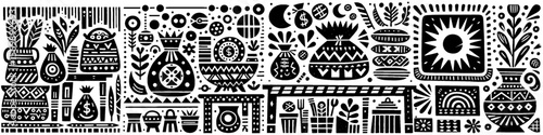 Hand‑Drawn Money Coin Sack Illustration, Tribal Wealth Folk Art Pattern Vector for Finance and Treasure Theme Designs