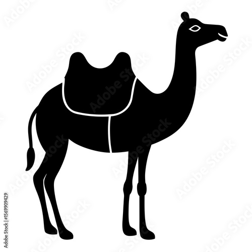 Camel Silhouette Vector Design