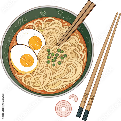 chopsticks and bowl