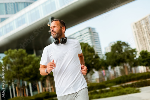 Running enthusiast enjoys m...