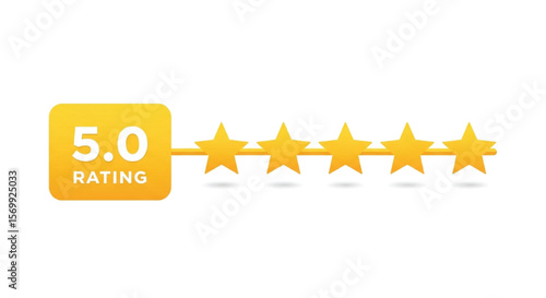 Five Star Customer Satisfaction Rating with Excellent Product Quality and Service Excellence