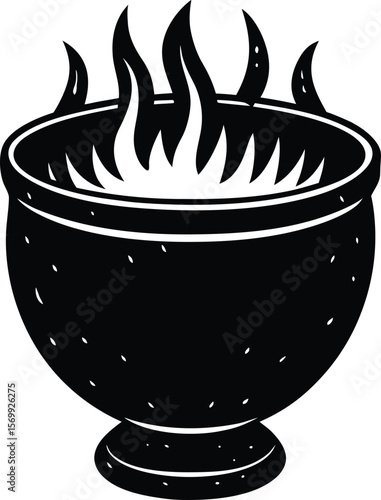 crucible on white background.eps