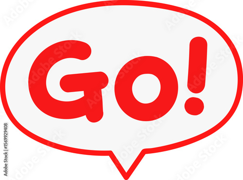 고 글자 말풍선