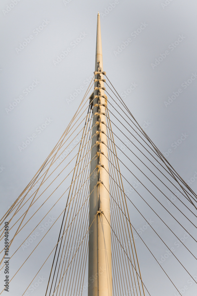 Obraz premium Architectural susupension building