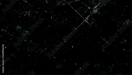 Abstract background. Monochrome texture. overlay distressed dust and scratch noise texture background. Grunge black and white pattern.