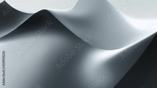Fluid motion abstract shapes shifting forms