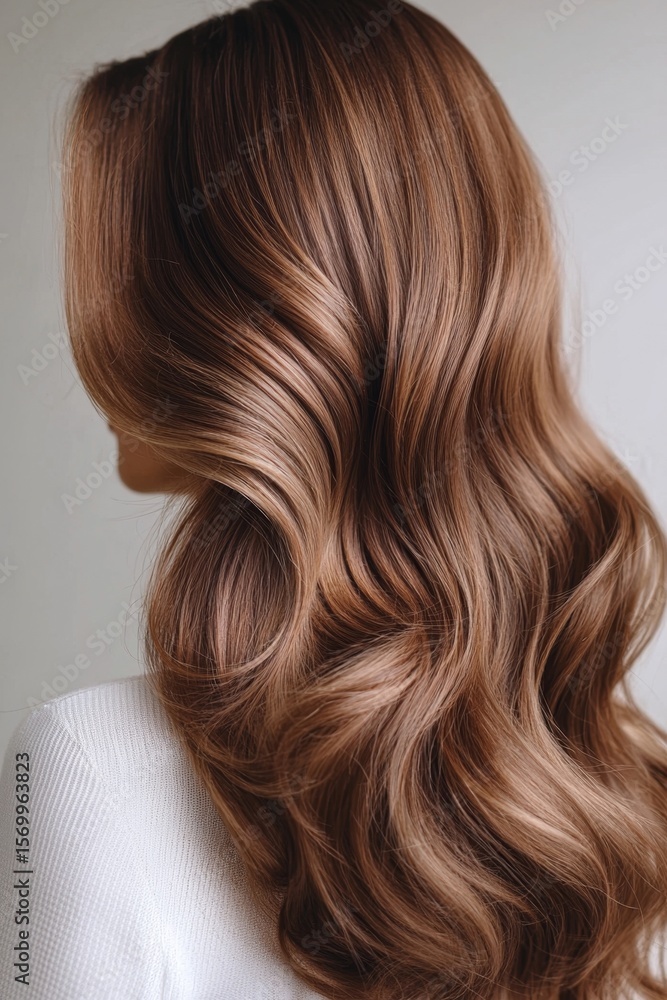 Fototapeta premium Peluquería y estética. lavado de cabello y cuidados-