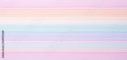 Subtle pastel stripes in varying widths on a smooth surface,  serene,  stripes