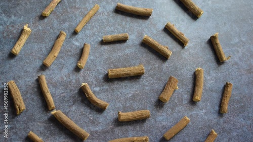 Raw whole dried Licorice root