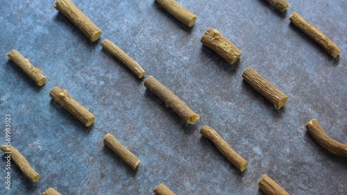 Raw whole dried Licorice root
