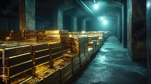 Gold bullion vault storage facility