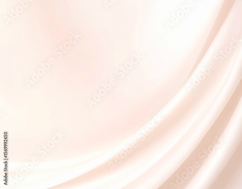 Vertical blush-to-ivory ultra-soft gradient