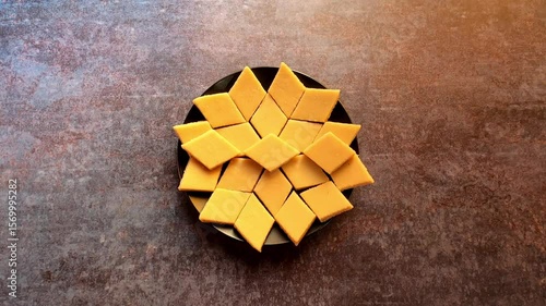 Kaju katli Indian traditional sweet