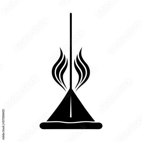 Aroma diffuser essential oil fragrance scent aromatherapy spa silhouette