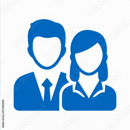 Vector icons representing diverse people, business teams, and family concepts, symbolizing communication, love, and success