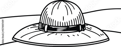 electric iron on a white background