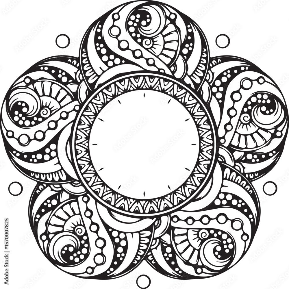 Sacred Time Mandala Design Abstract Geometry Sacred Time Mandala Design Abstract Geometry