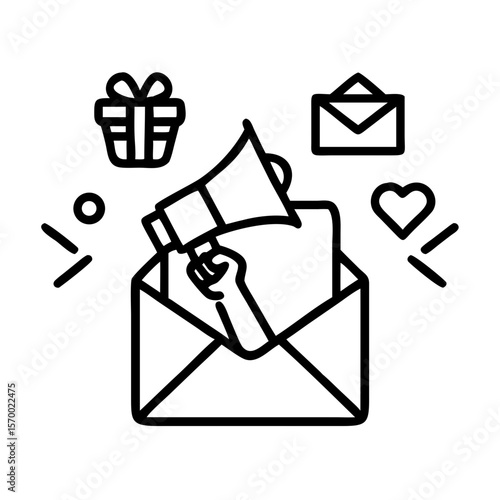A black silhouette hand emerging from light symbolizing divine intervention and guidance vector design