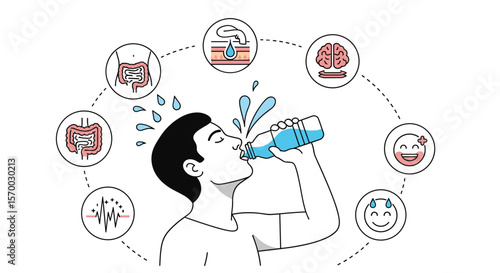Understanding how staying properly hydrated boosts overall health and bodily functions benefiting you