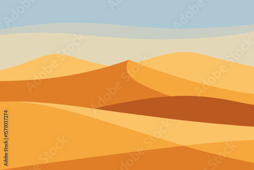 Ripple Patterns in Sand Dunes Minimal Desert