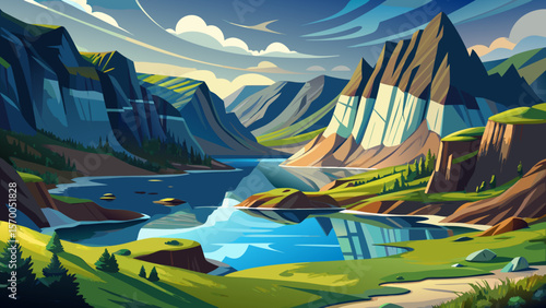 Gros Morne National Park, Newfoundland – Deep valleys, ancient cliffs, and mirror-like lakes tell stories of prehistoric nature untouched by time.