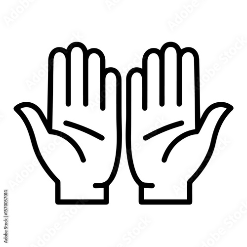 Open hands represent giving and receiving, symbolizing generosity and support. These open hands also signify prayer and spirituality, offering a sense of hope and connection.