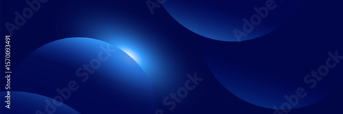 Planetary eclipse, luminous flare on the horizon, sun rising over the globe. Crescent planet edge. Vector illustration