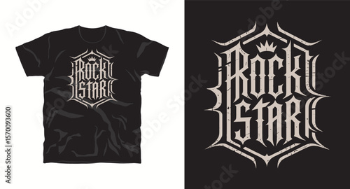 Rock style typography vector graffite t-shirt design print, Concert, Live show t-shirt design, Rock stage show, Rock and Roll
