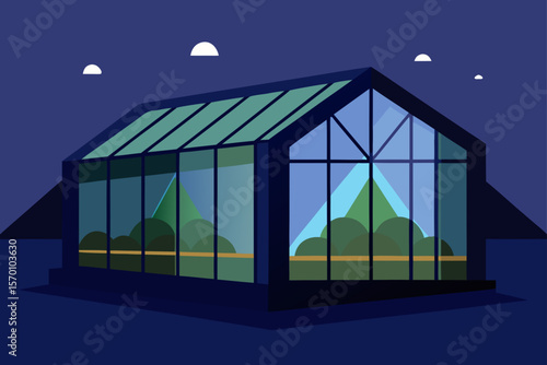 window in the night