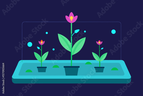 pink tulips in a vase