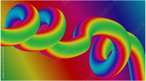 Blend Flowing Background Gradient Colors Abstract Design Art Vector Illustration