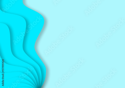 abstract blue wave background