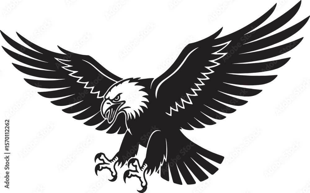 Fototapeta premium eagle vector illustration