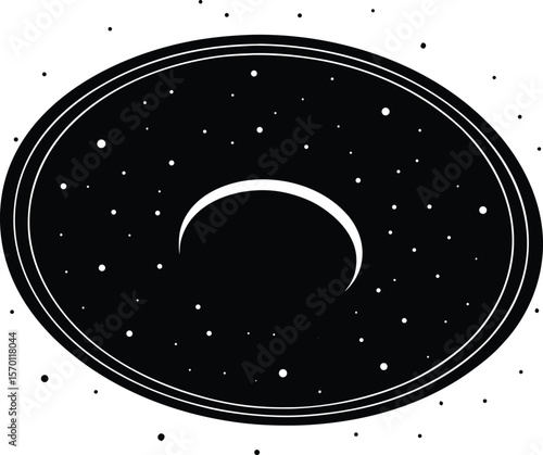 black hole on white background.eps