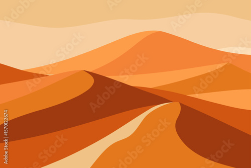 Grainy Photography of Desert Dunes