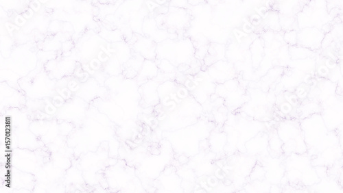 Subtle lavender veins on a clean white marble texture background