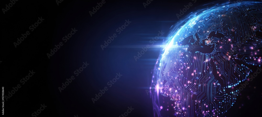 Obraz premium AI TECNOLOGY