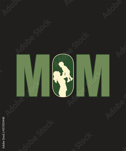 MOM graphic design, mother day gifts idea, mom birthday gift design idea, happy mom day. Print