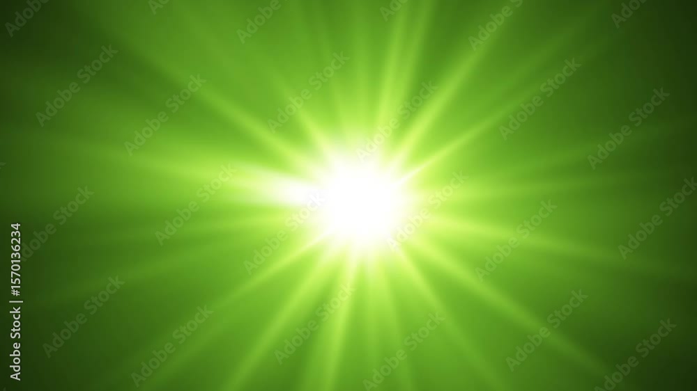 HD Glowing Green Light Lens Flare Effect Motion Animation Background Video HD Glowing Green Light Lens Flare Effect Motion Animation Background Video