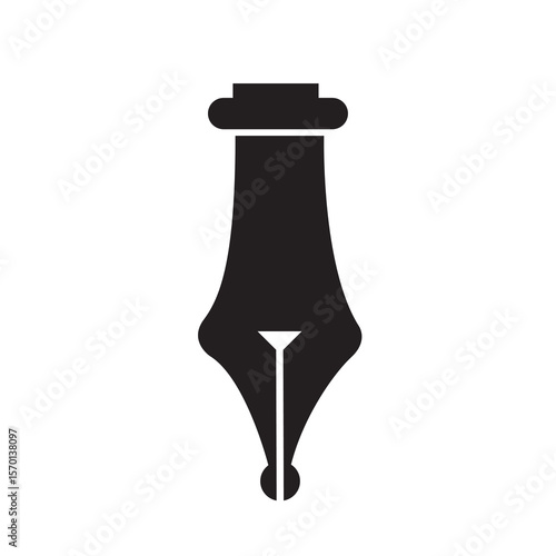 ornamental floral design a classic black and white floral design element featuring elegant, curved leaves and intricate detailing. perfect for use in decorative borders, logos