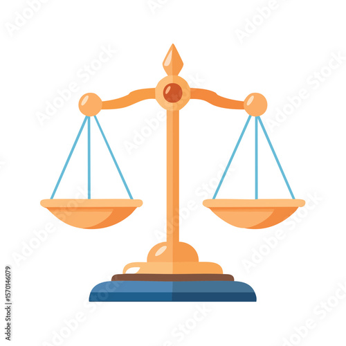Golden Scales of Justice Symbolizing Fairness and Legal Balance with a Dark Background